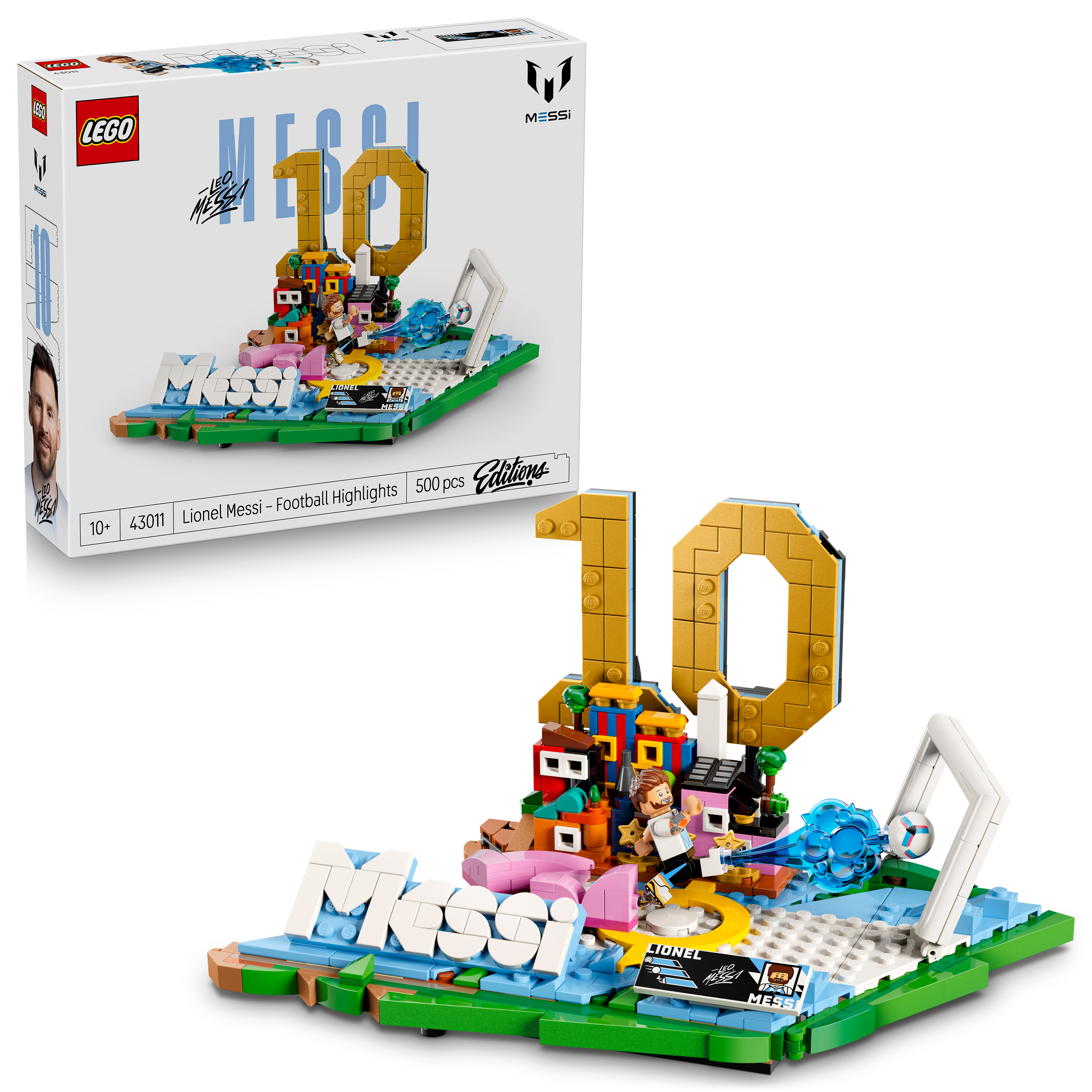 LEGO Editions Lionel Messi – fotball-høydepunkter 43011