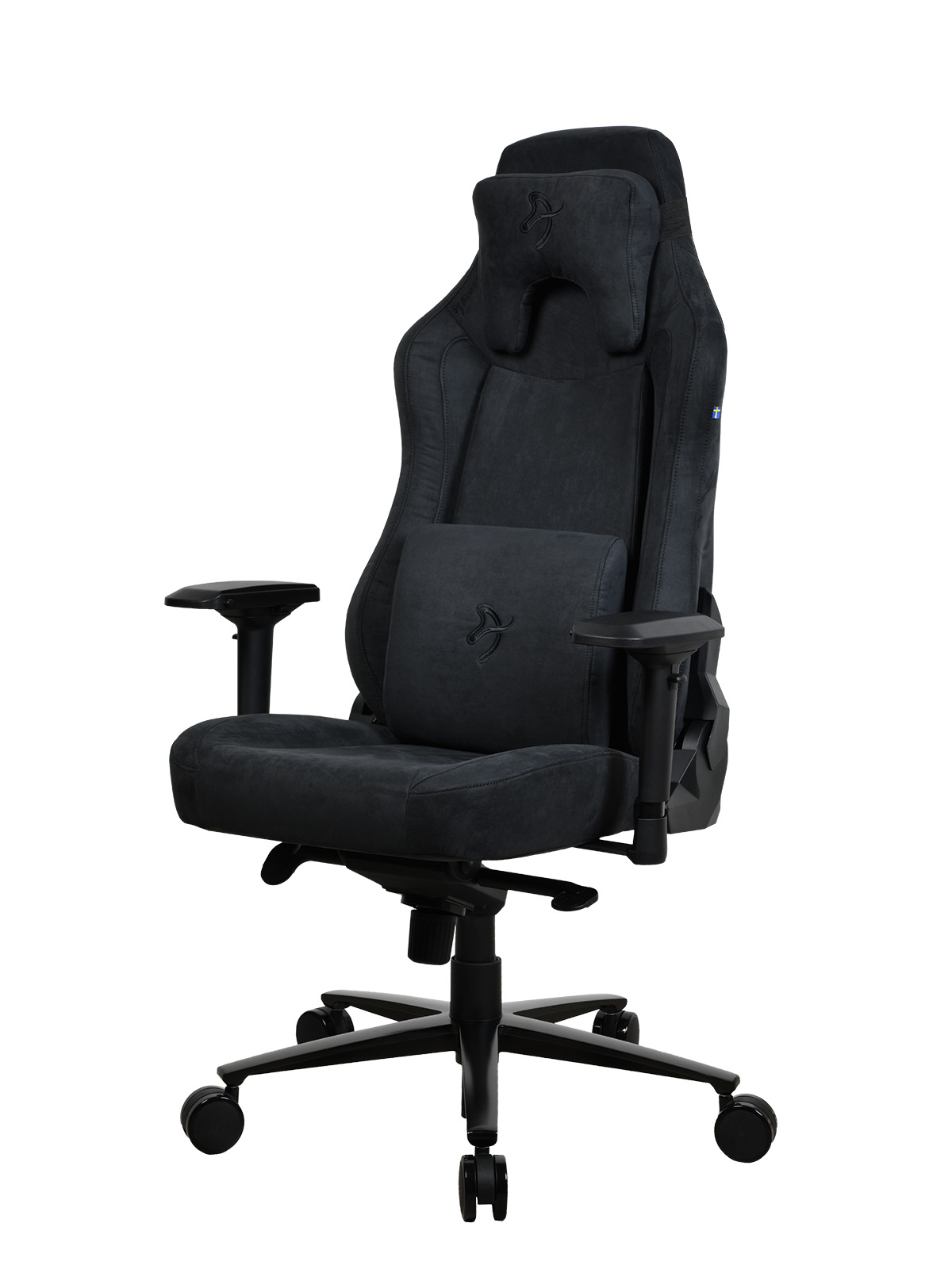Stilren gamingstol med hög komfort & robust metallram