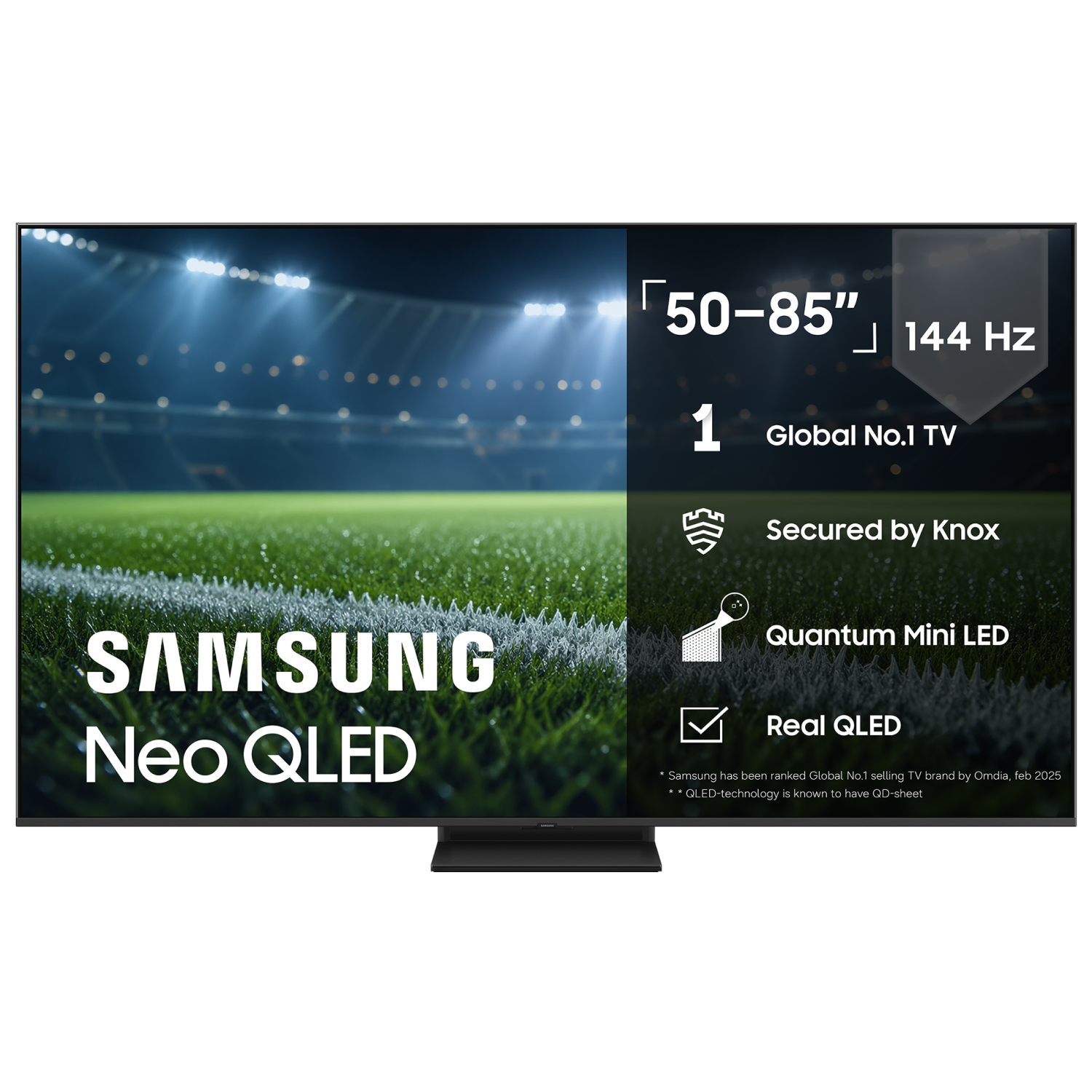 Samsung 55" QN80F Neo QLED 4K Mini LED Smart TV