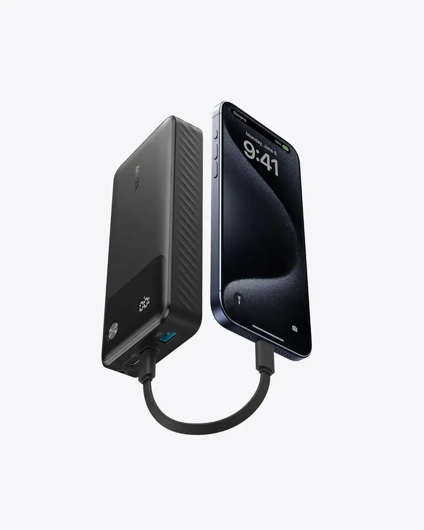 Anker Power Bank 30W 20000 mAh Black | NetOnNet