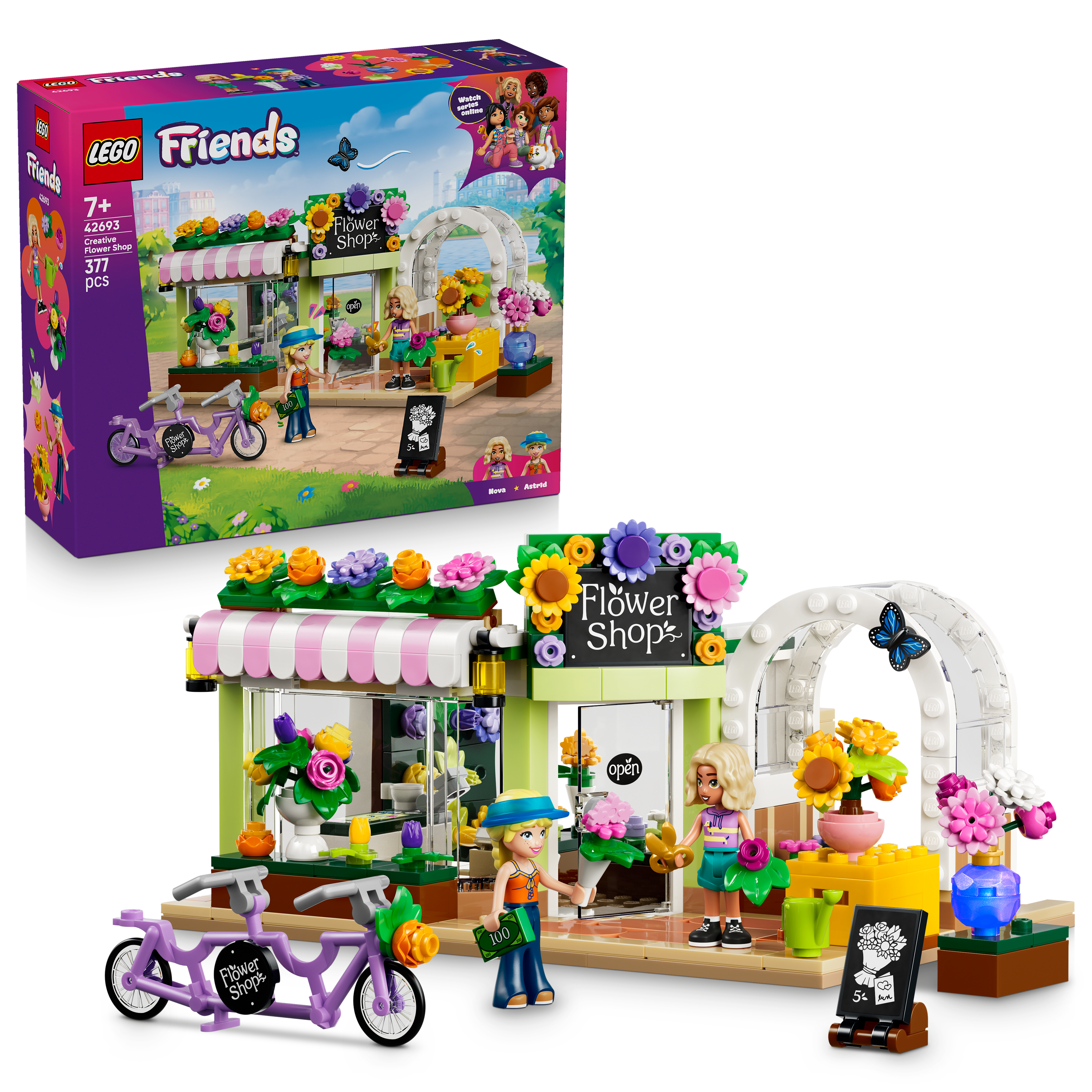 LEGO Friends Kreativ blomsteraffär 42693
