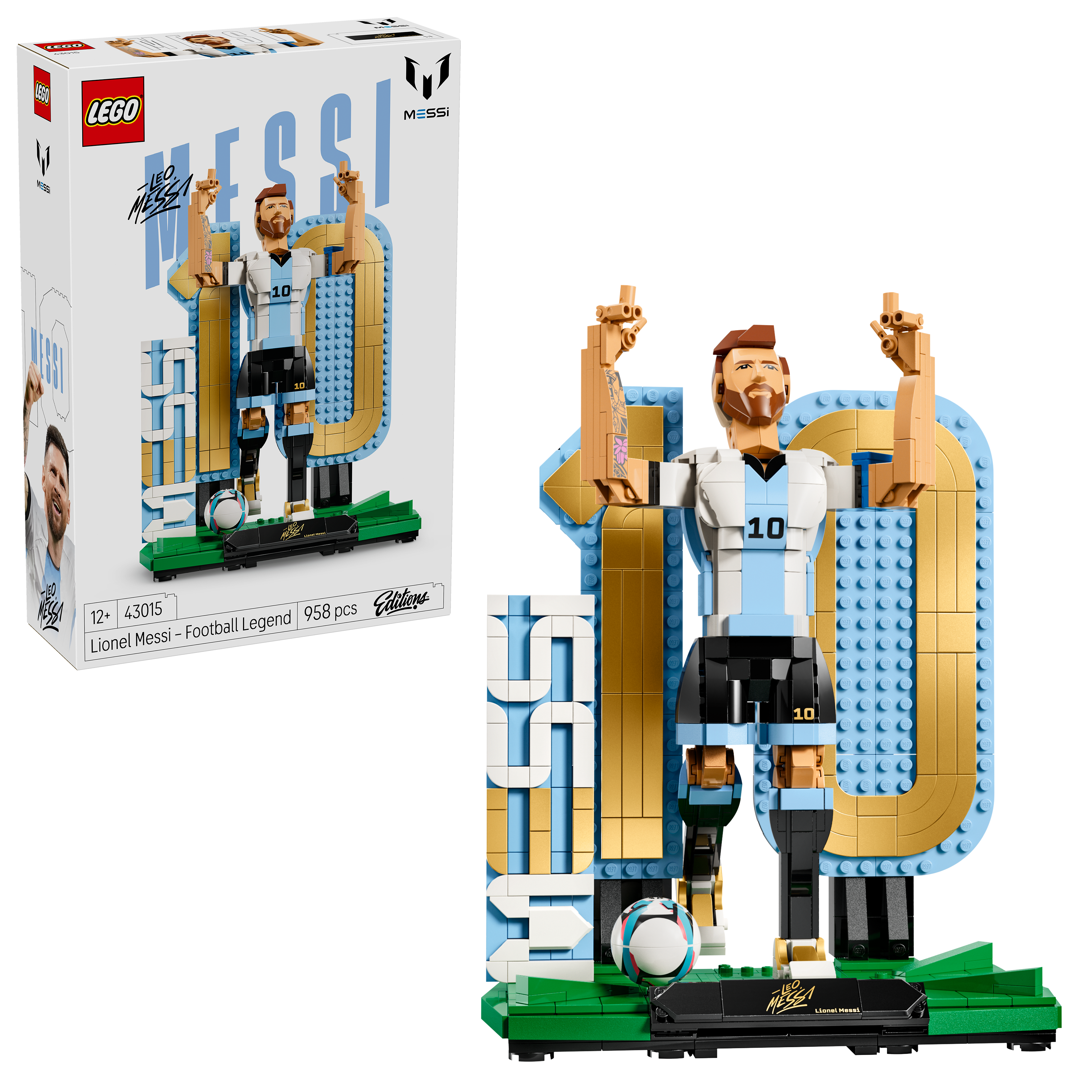 LEGO Editions Fotball-legenden Lionel Messi 43015