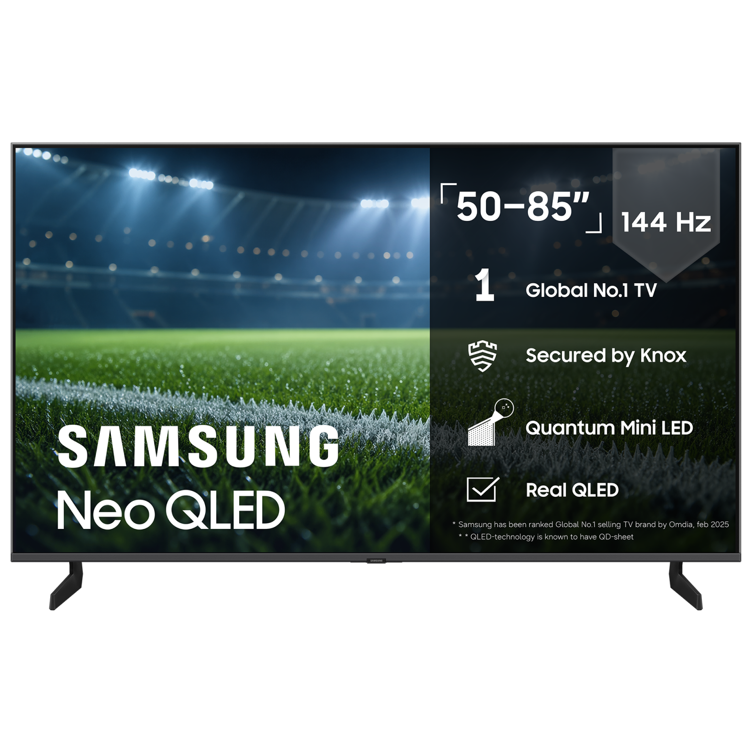 Samsung 50" QN80F Neo QLED 4K Mini LED Smart TV