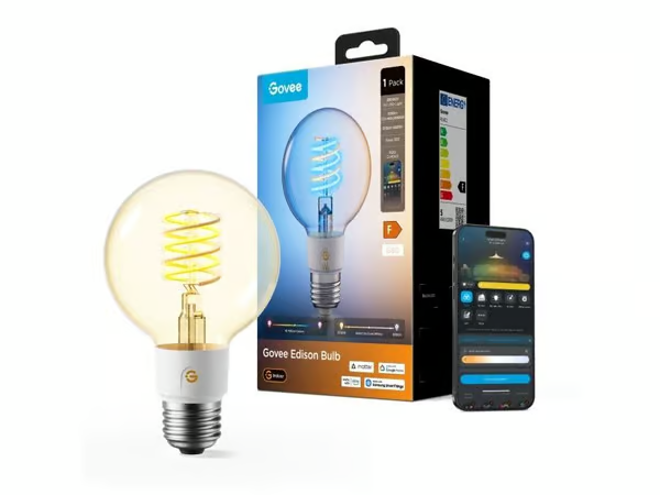 Govee Govee E27 Smart Edison G80 Bulb 500lm