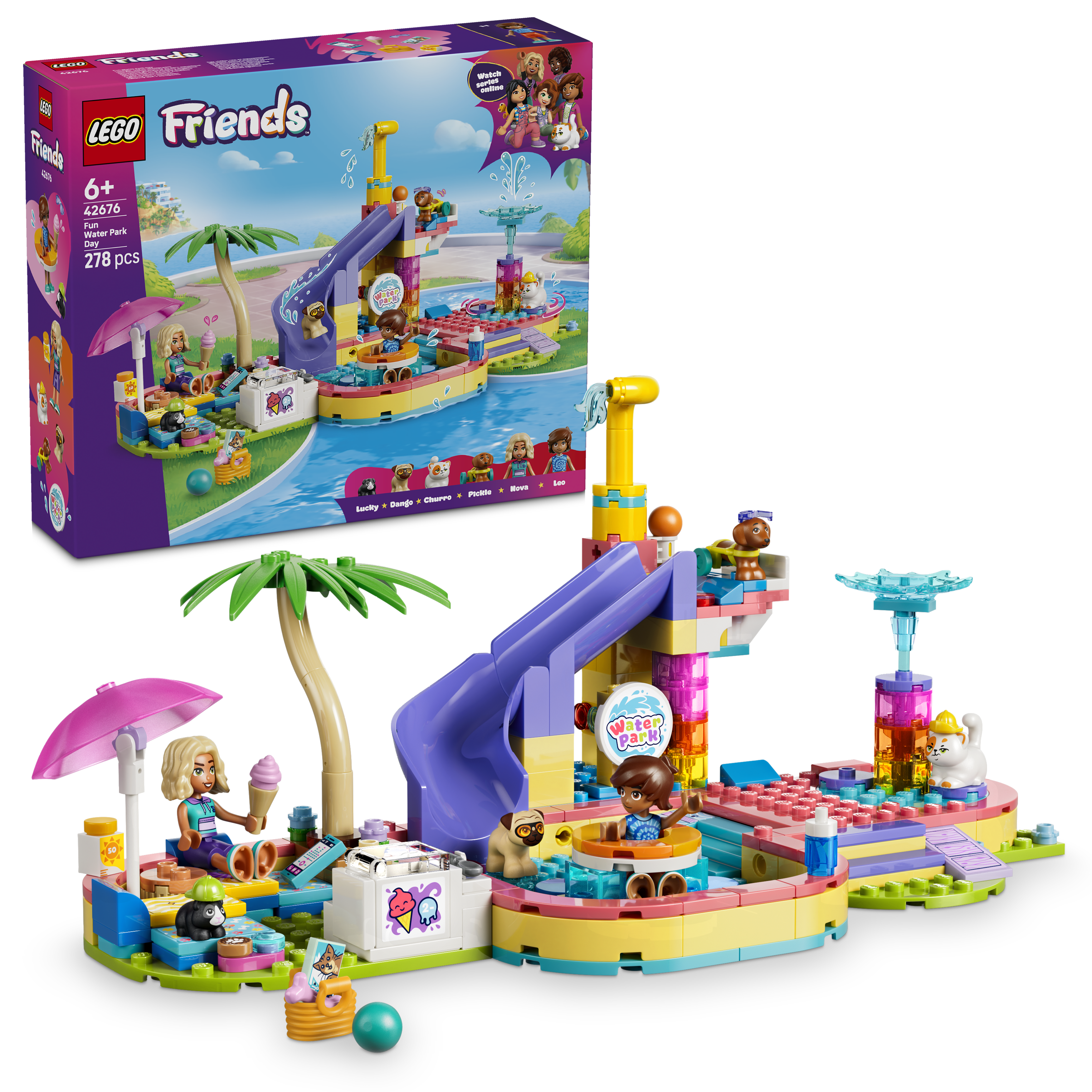 LEGO Friends Gøyal dag i Badeland 42676
