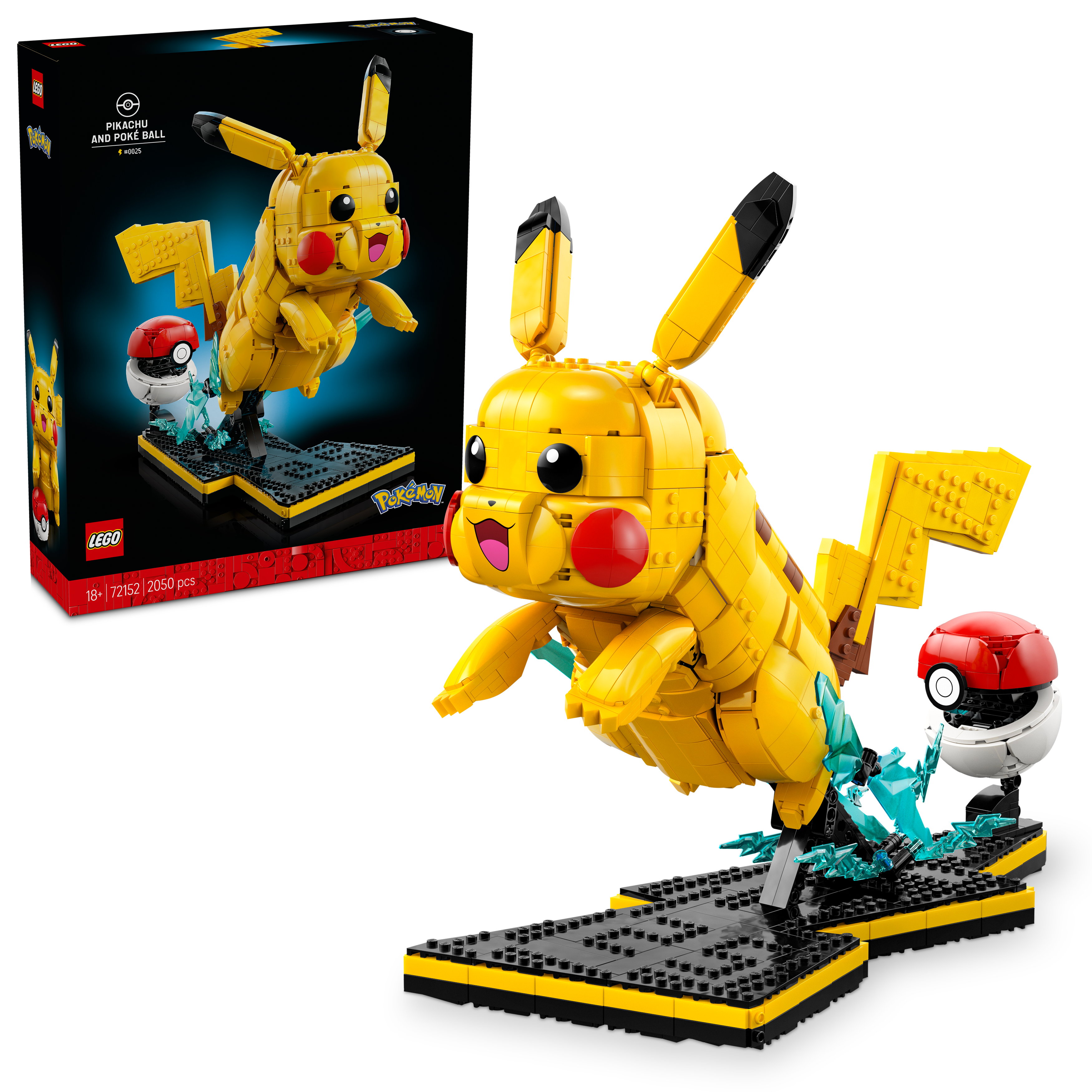 LEGO LEGO Pokémon Pikachu och Poké Ball 72152
