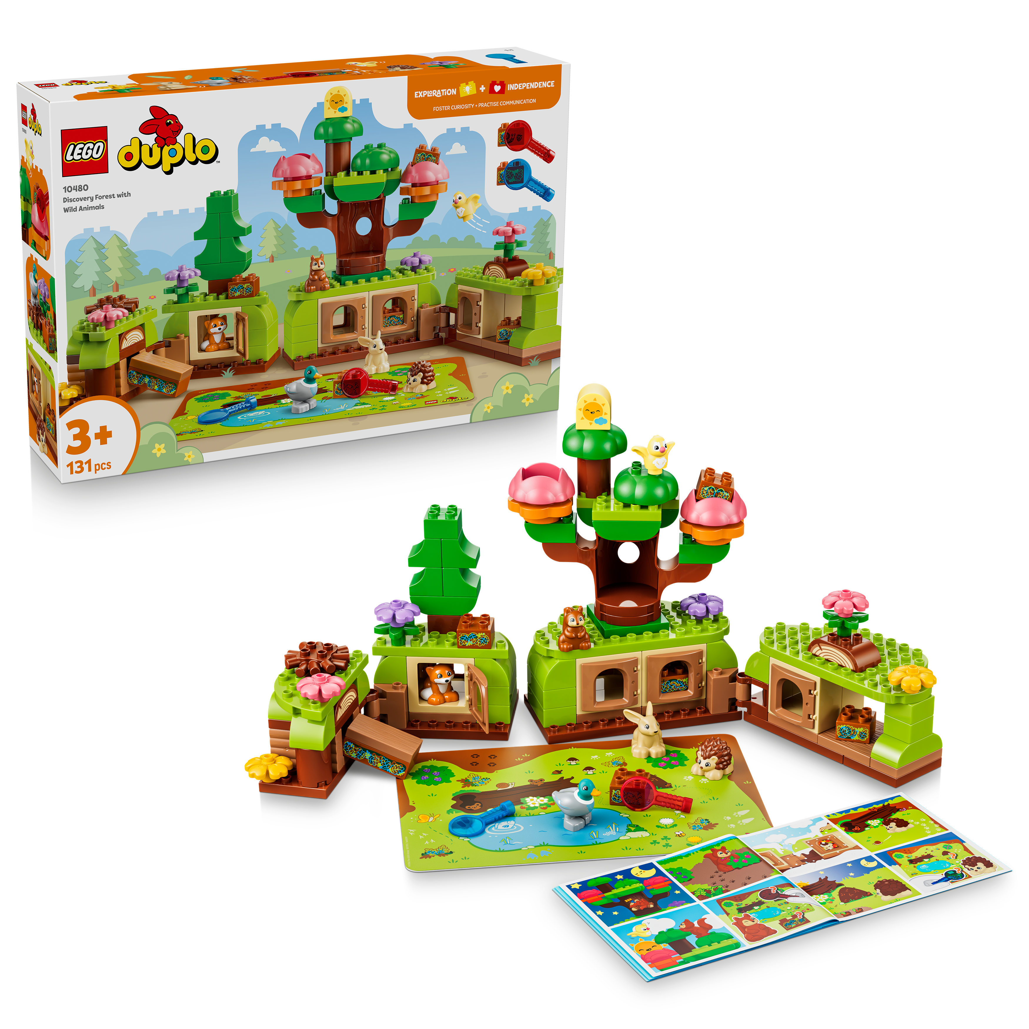 LEGO DUPLO Town Spennende skog med ville dyr 10480