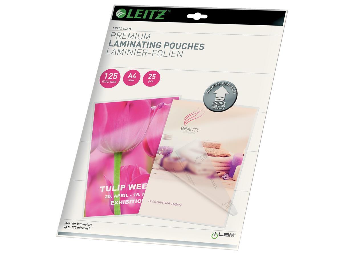 Leitz Leitz A4 UDT 125my lamineringslomme