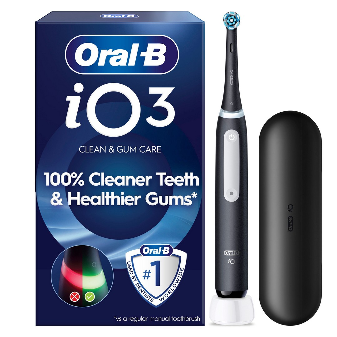 Oral-B iO3 Matt Black, Travel Case