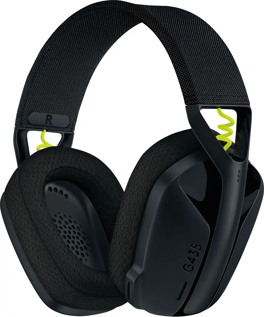 Logitech G435 Lightspeed Headset Black