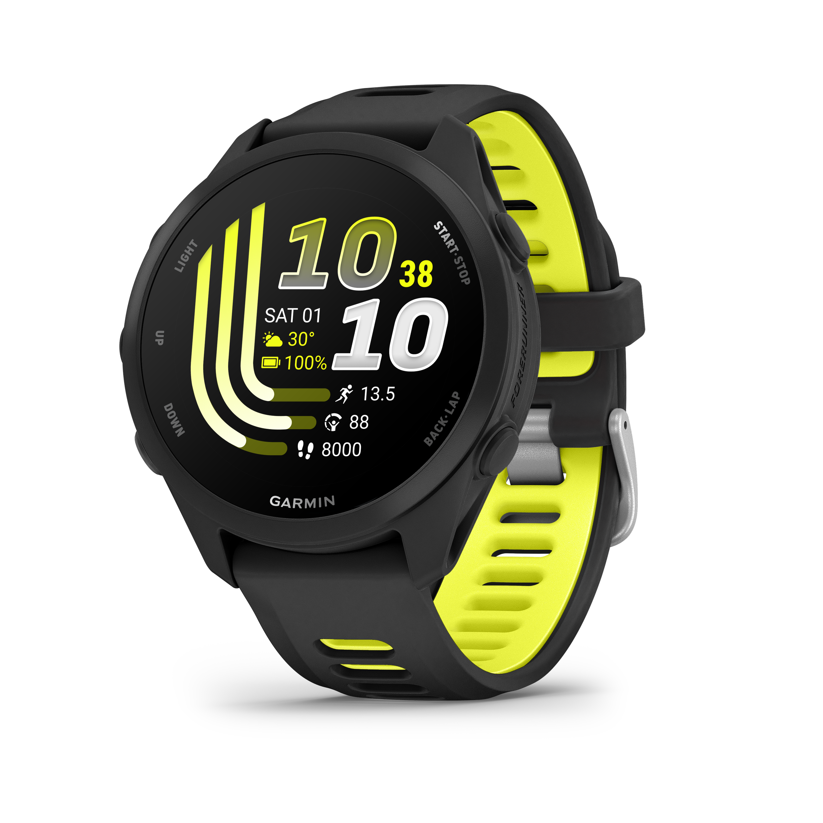 Garmin Forerunner 170, Black/Amp Yellow